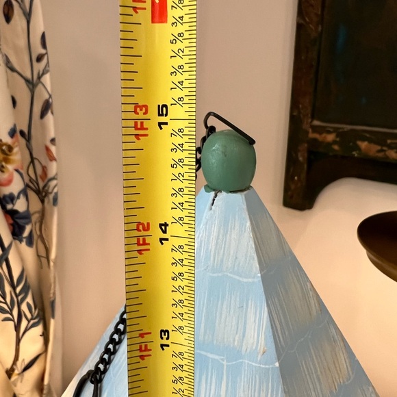 Kathy Hatch Wood Butterfly House Dessert & Tea Garden Hand Painted 1996 Vintage - Picture 10 of 11